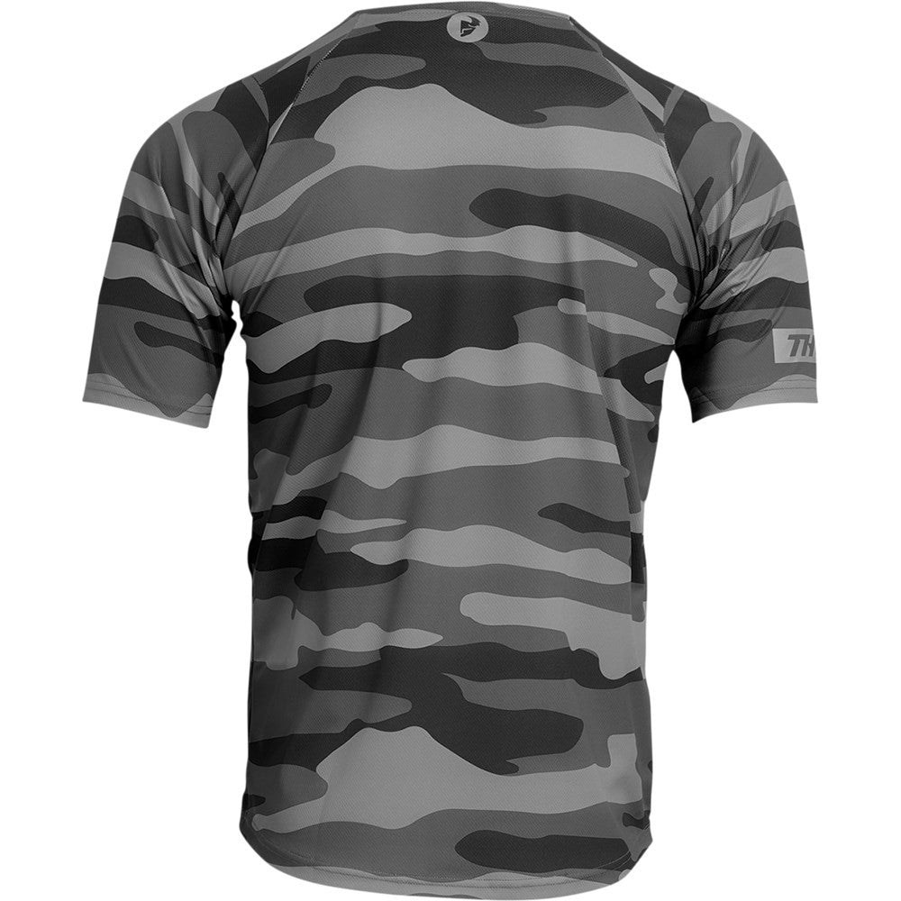 Thor Assist Camo MTB Short Sleeve Jersey