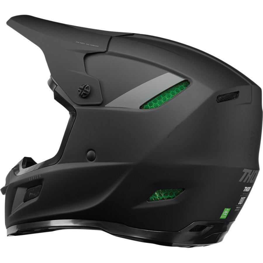 Thor 2023 Reflex Blackout Offroad Helmet - Black