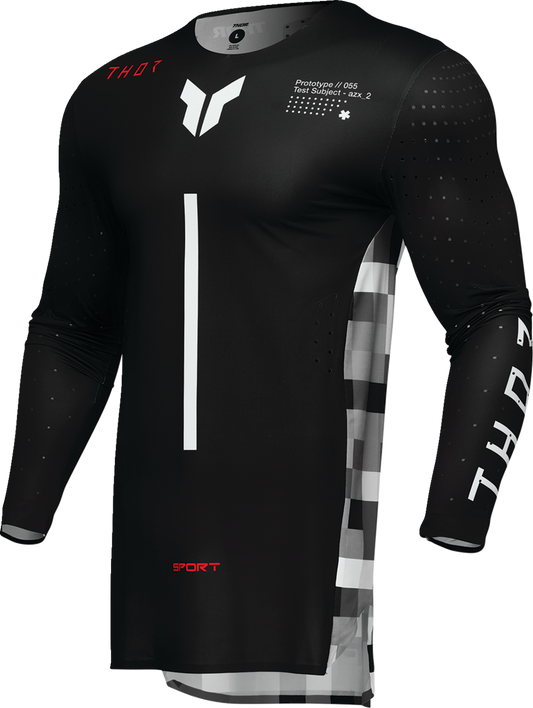 Thor 2025 SPORTMODE Riot Jersey Black/Red