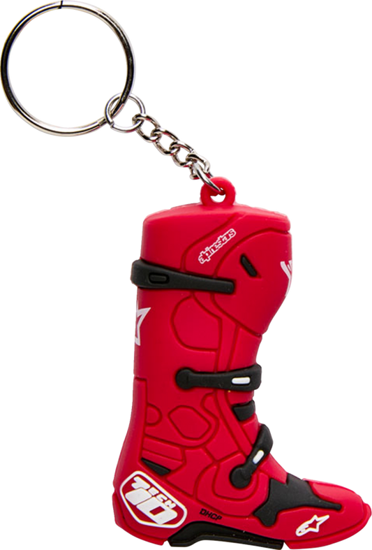 Alpinestars Tech 10 Boot Key Fob - Red