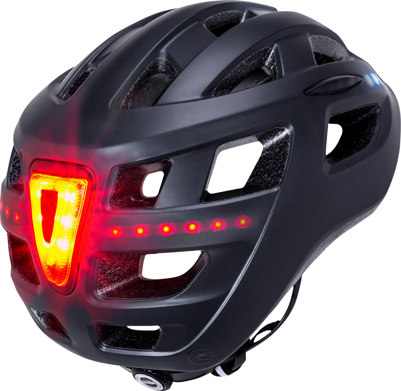 Kali Central Lit Solid Bicycle Helmet Matte Black