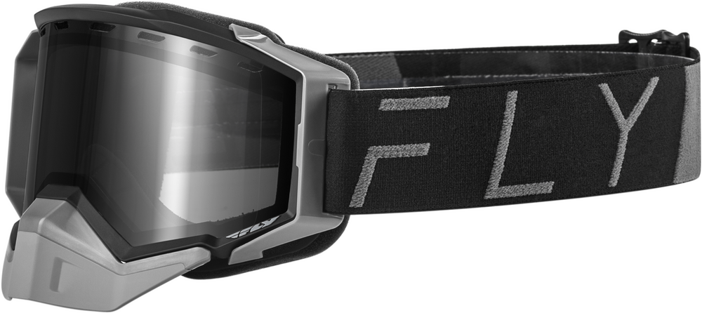 FLY RACING - FLB-24ZP5 - ZONE PRO SNOW GOGGLE BLACK/GRY W/ POLARIZED SMOKE LENS
