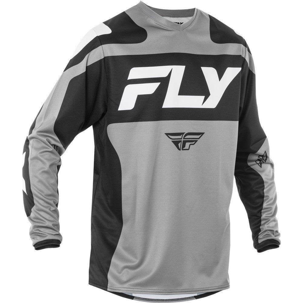 FLY Racing 2025 F-16 Jersey Pant Combo Black/White