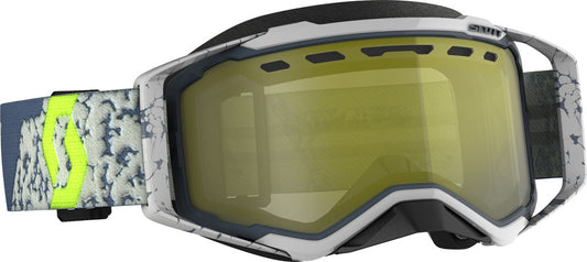 SCOTT - 272846-1217335 - PROSPECT SNWCRS GOGGLE GRY/DRK GREY ENHANCER YELLOW CHROME