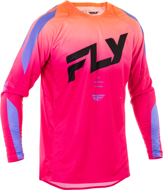 FLY Racing 2025 Evolution DST Jersey Pink/Lavender/Black