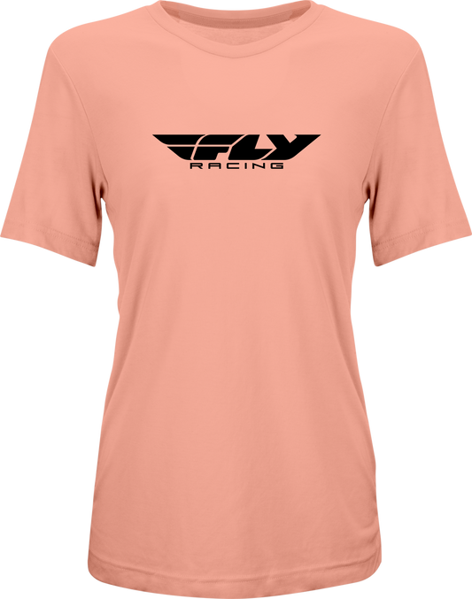 FLY Racing Womens FLY Origin Corp Tee Peach