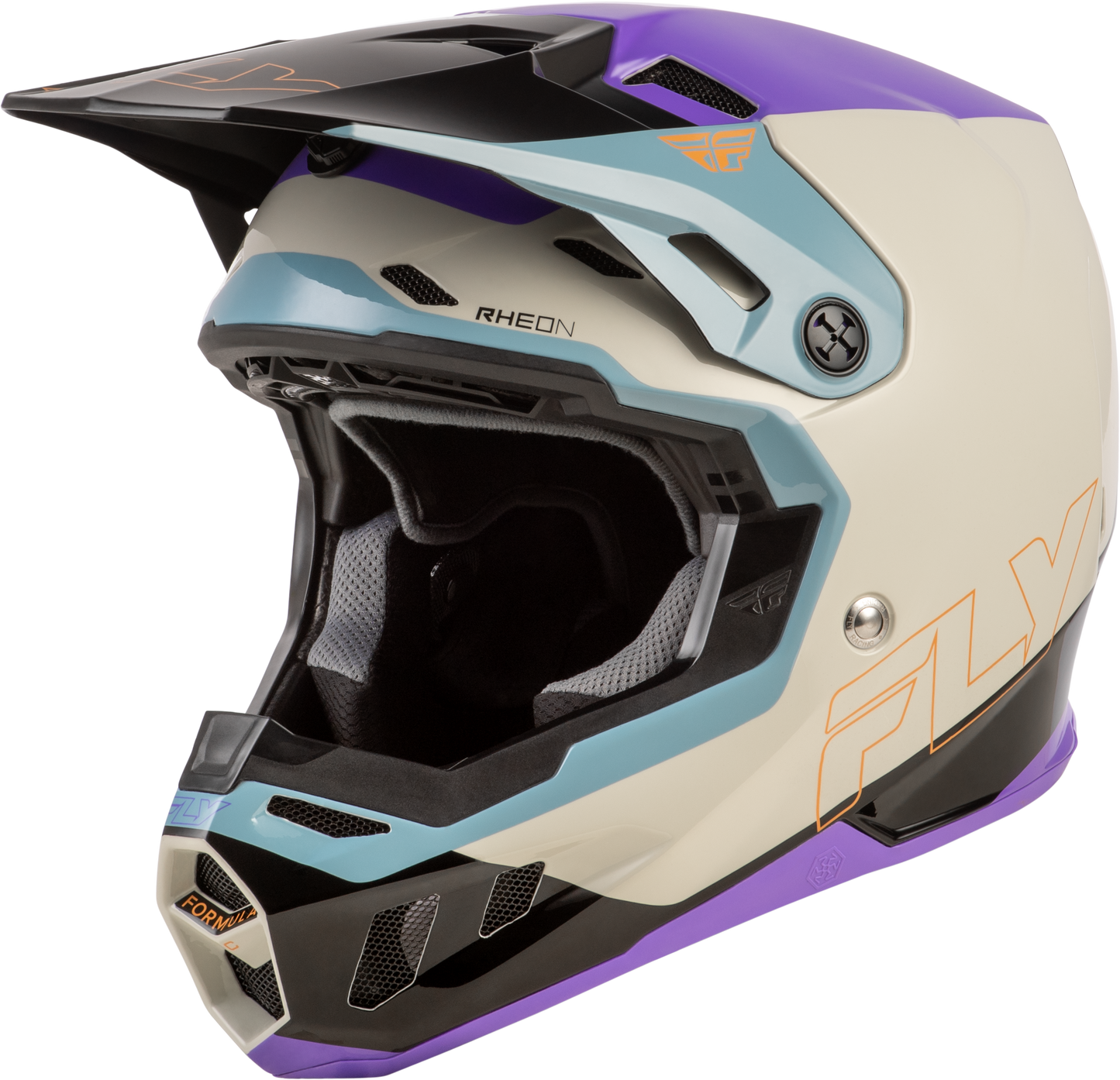 FLY Racing 2026 Formula CC Glide Helmet Purple/Stone/Black