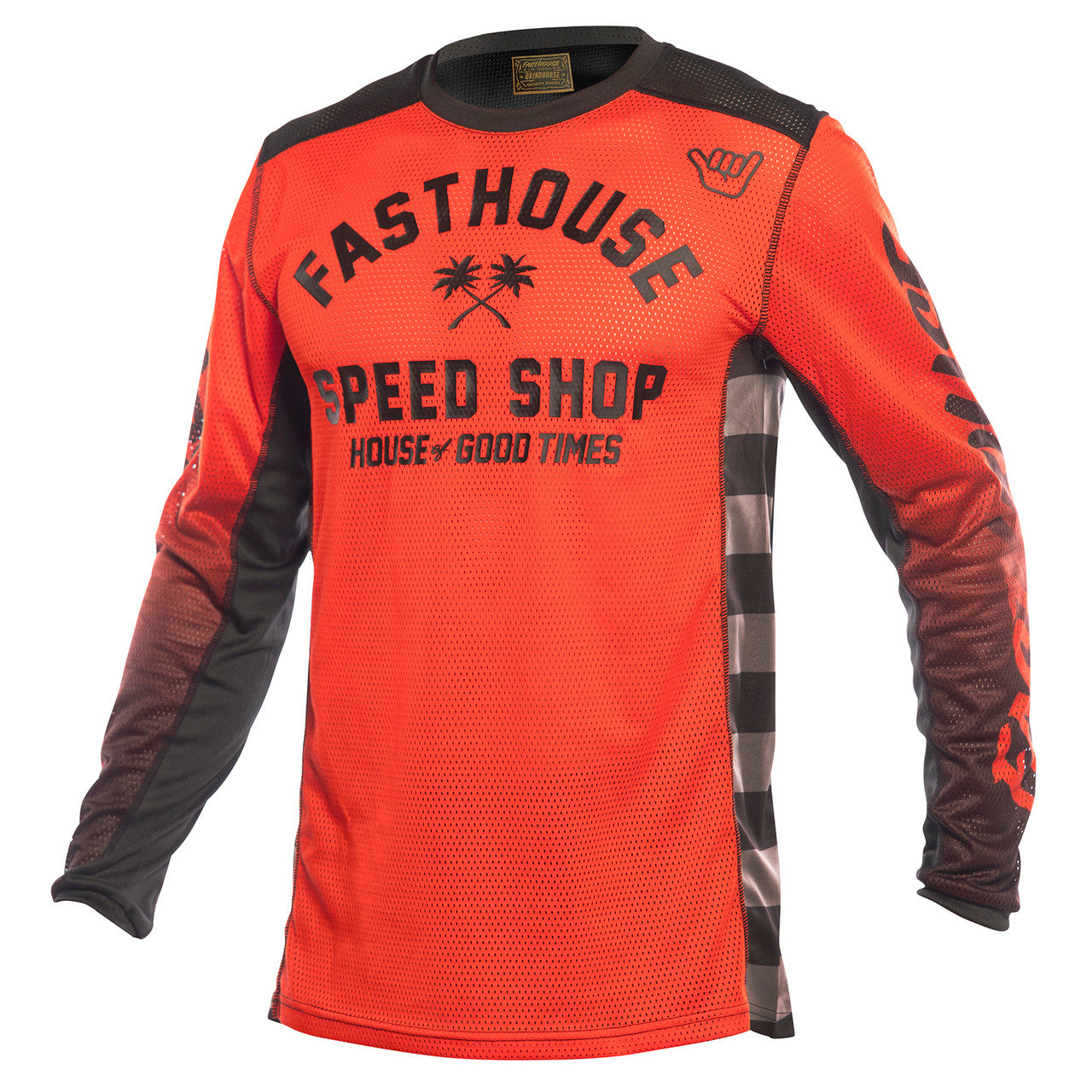 Fasthouse A/C Grindhouse Asher Jersey - Red/Black