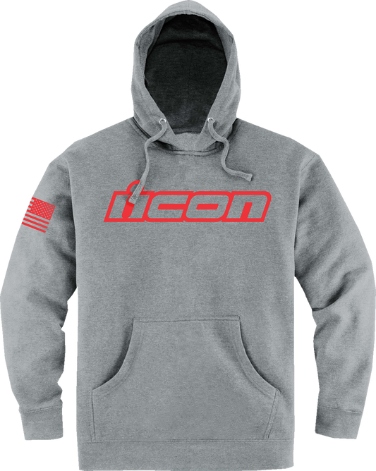 ICON Clasicon Hoodie Heather Gray