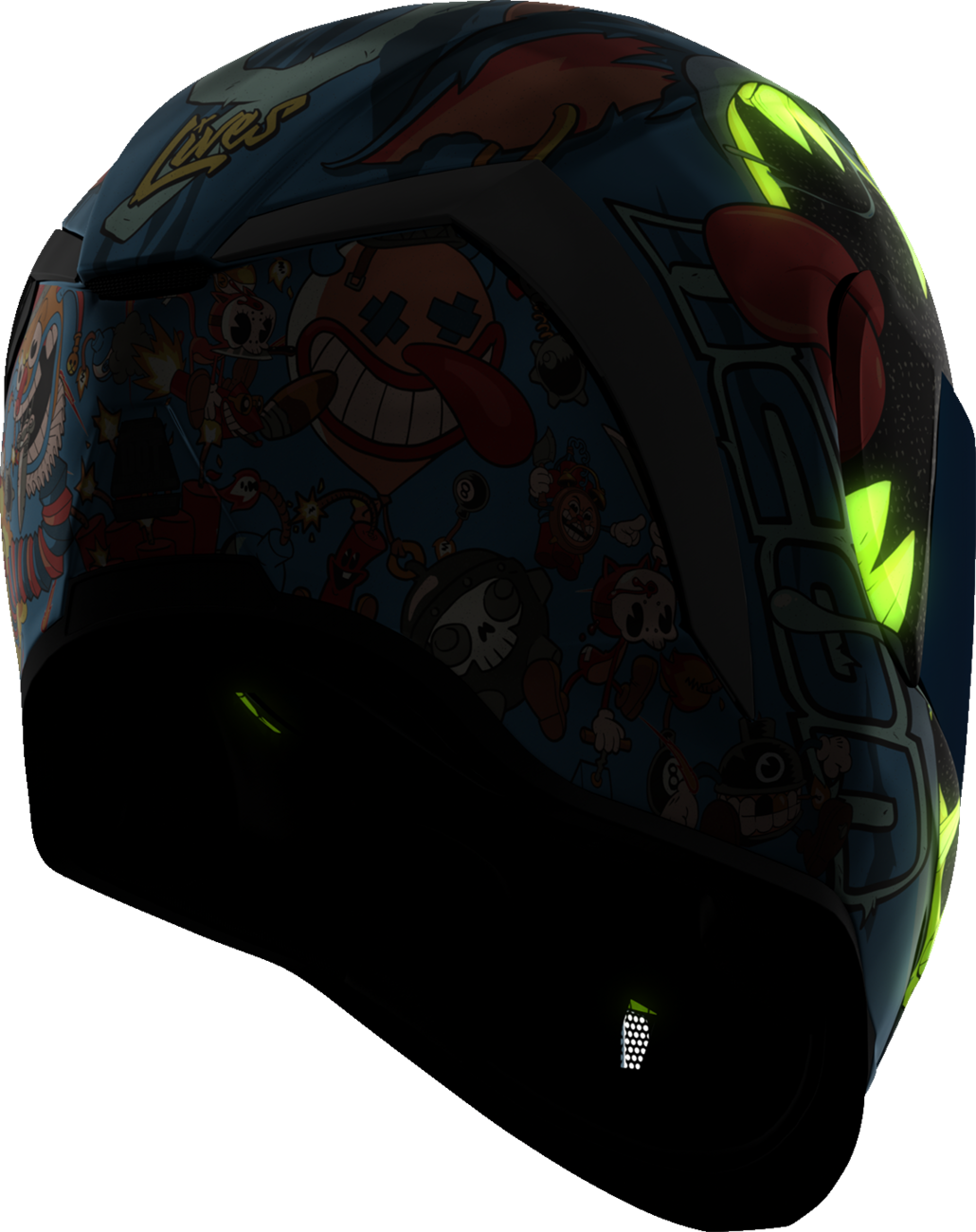 ICON Airform MIPS Helmet 9 Lives Blue