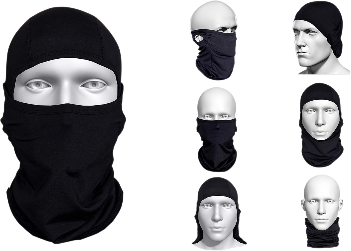Gears Canada 300222-1 Multi-functional Balaclava - Black