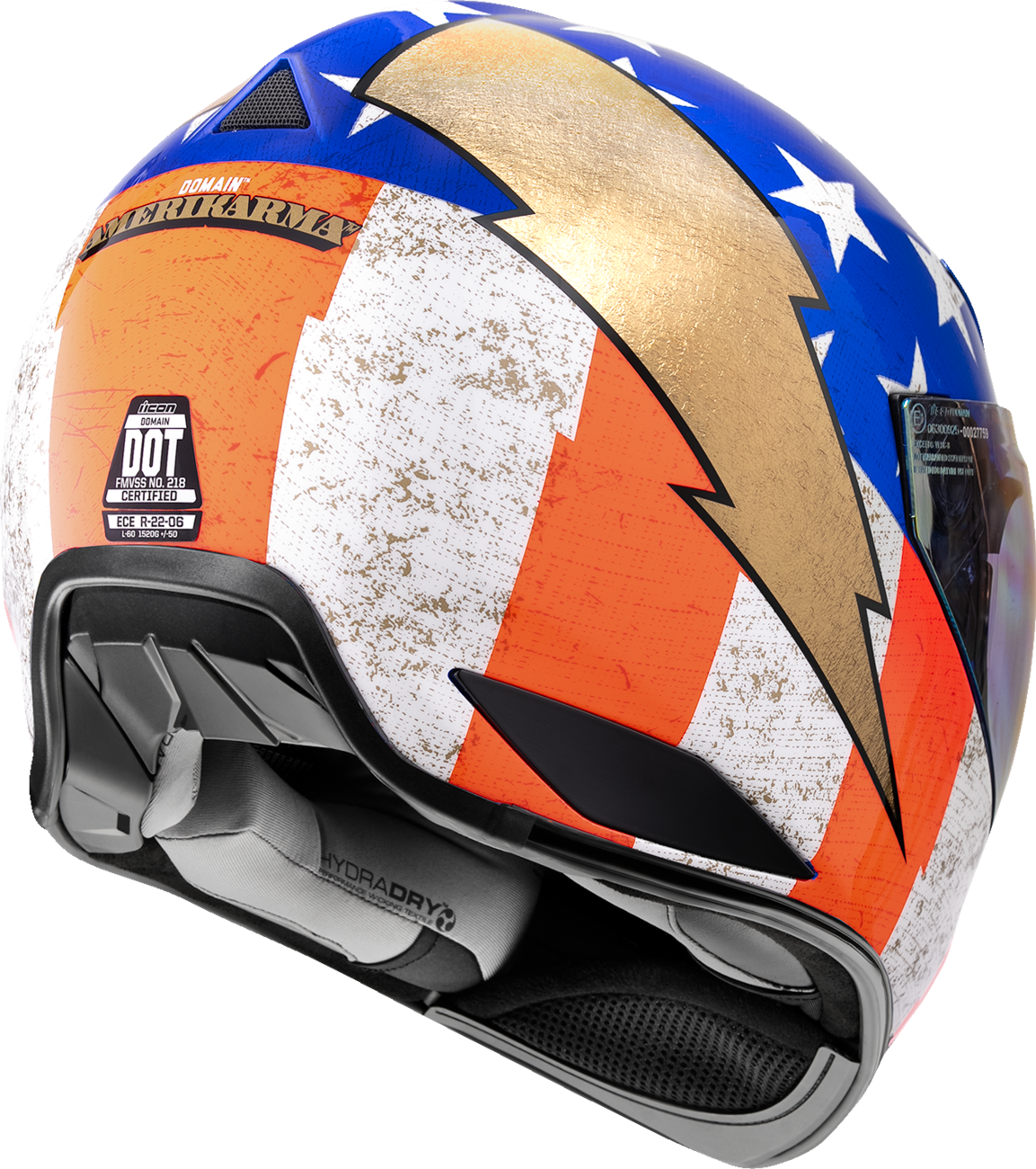 ICON Domain Full Face Helmet Amerikarma Glory