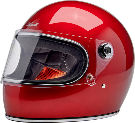 Biltwell Gringo S Full Face Helmet Metallic Cherry Red