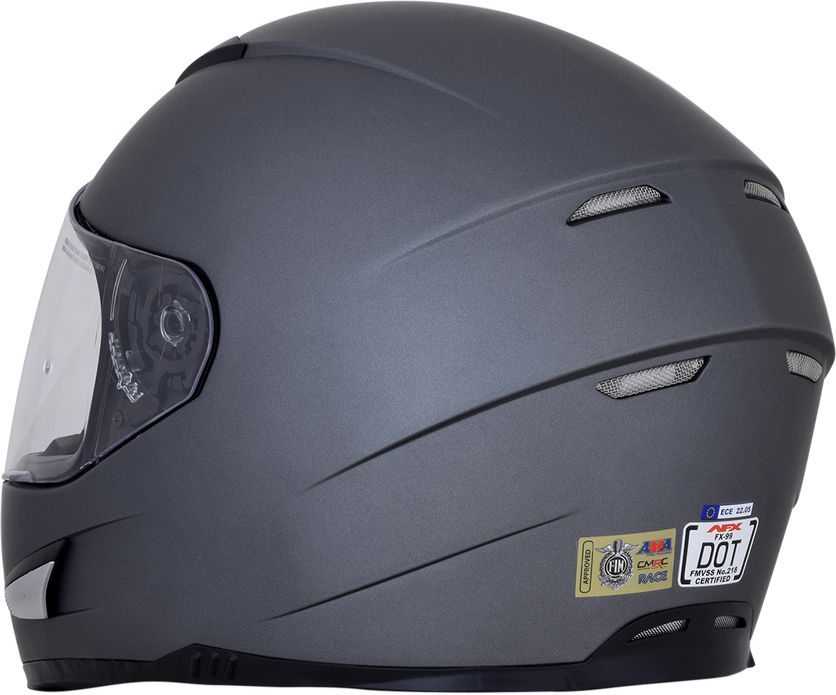AFX FX-99 Full Face Helmet Frost Gray