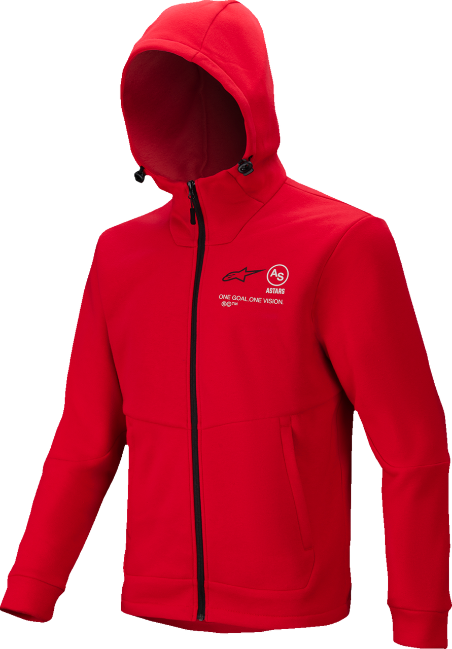 Alpinestars Racer MX Fleece Hoodie Bright Red