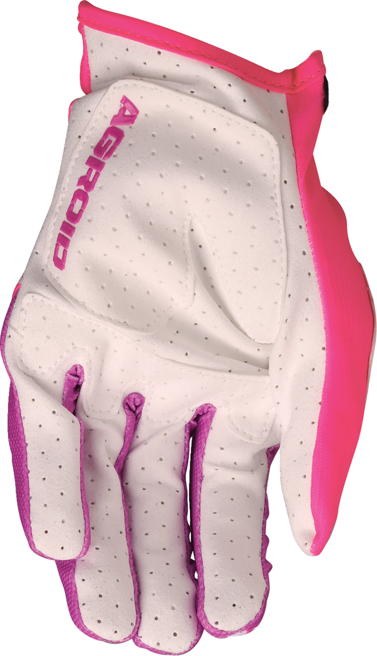 Moose Racing 2025 Agroid Pro Gloves Pink/White