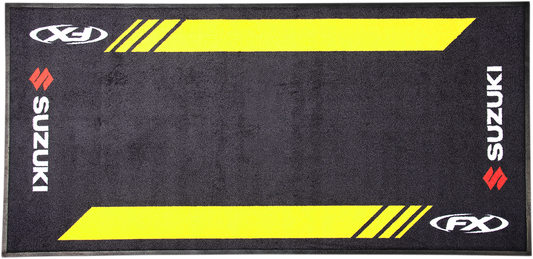 Factory Effex Bike Mat Yellow Suzuki