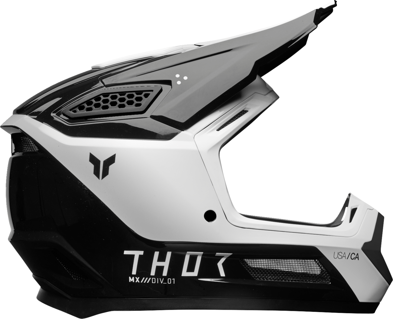 Thor Fleet Helmet Storm Black/White