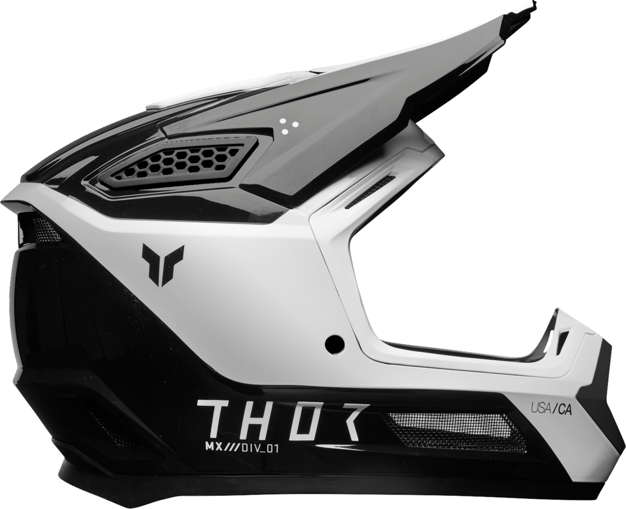 Thor 2025 Fleet Helmet Storm Black/White
