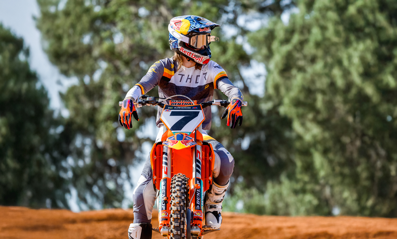 Thor 2026 Sportmode Inferno Gloves Orange/Purple