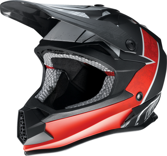 Z1R Youth F.I. Fractal MIPS Offroad Helmet Black/Red