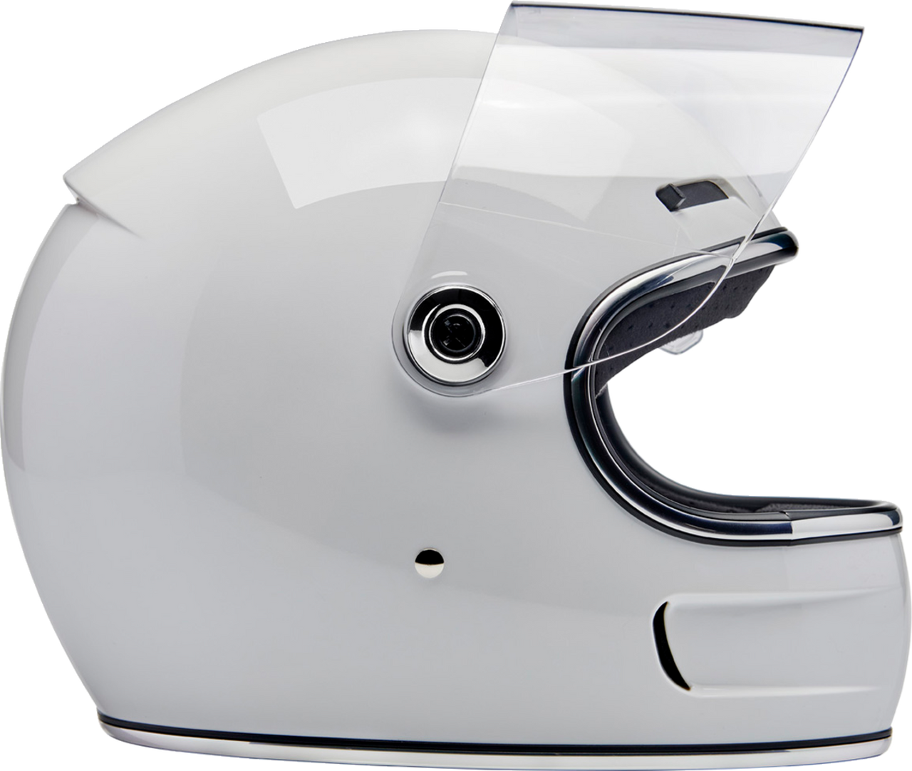 Biltwell Gringo SV Full Face Helmet Gloss White