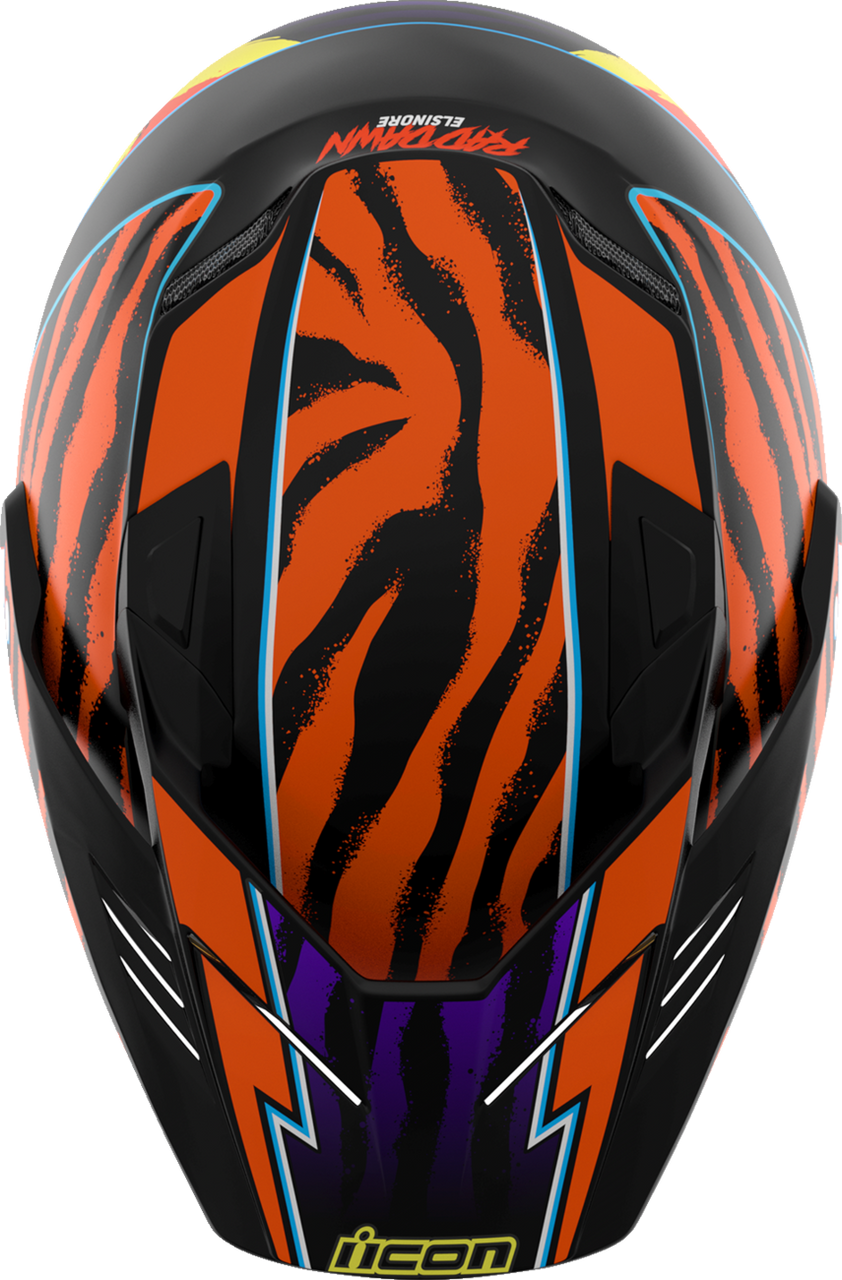 Icon Elsinore Helmet Rad Dawn Orange