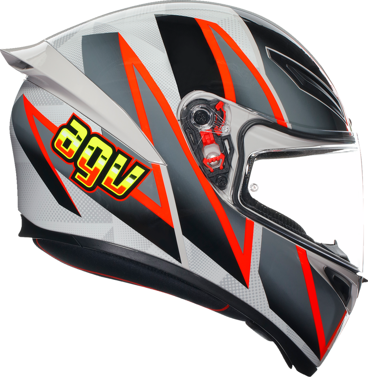 AGV K1 S Helmet Blipper Gray/Red