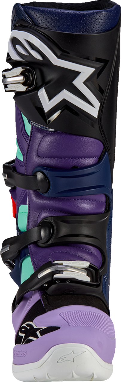 Alpinestars Limited Edition Imperial Tech 7 Boots Double Purple/Blue/Black