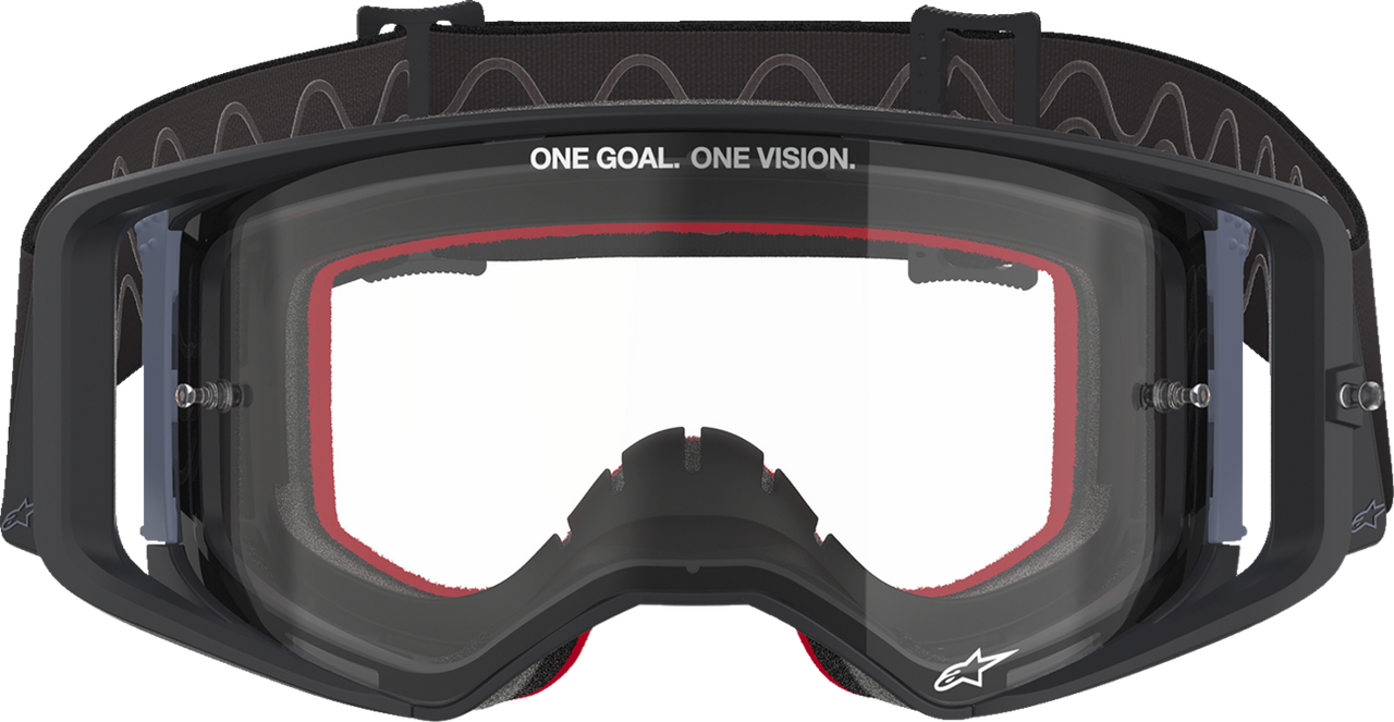 Alpinestars Supertech Goggle - Corp Black/Gray - Clear Len