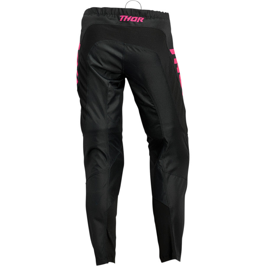 Thor 2024 Womens Sector Minimal Jersey Pant Combo Black/Pink