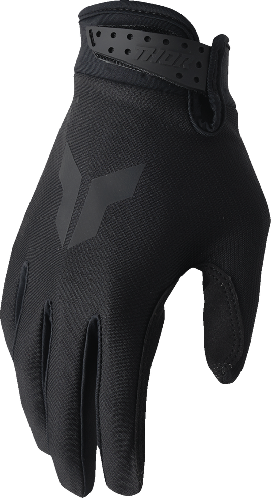 Thor 2026 Youth Launchmode Split Gloves Black