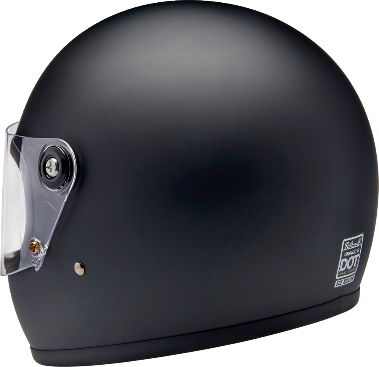 Biltwell Gringo S Full Face Helmet Flat Black