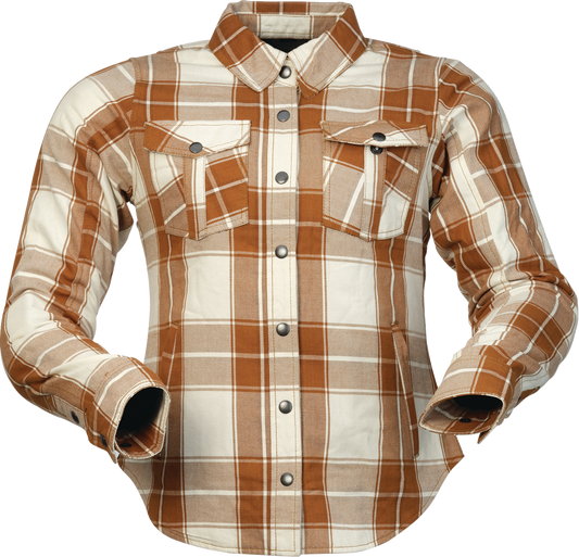 Z1R Womens Ashwood Flannel Brown