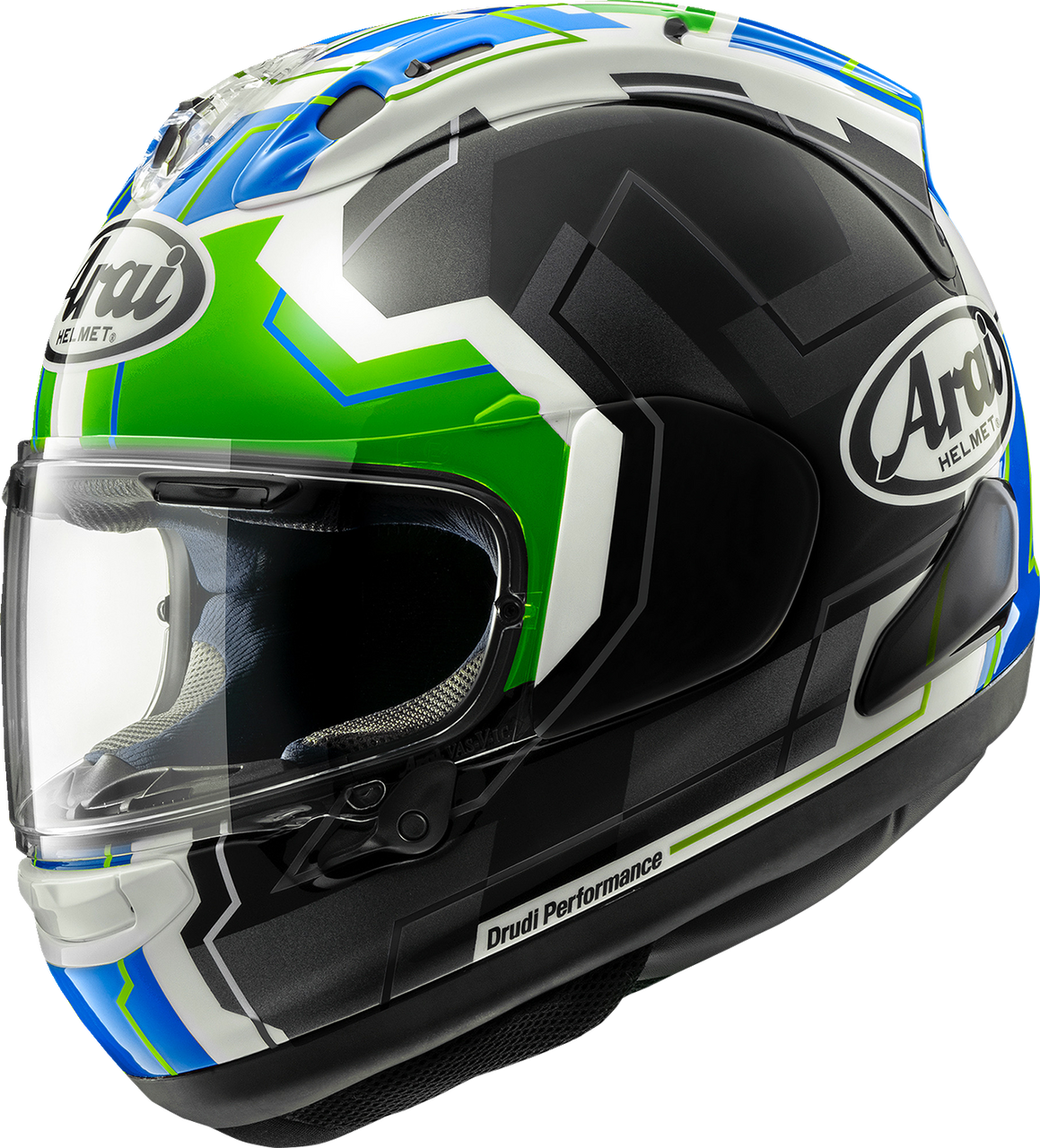 Arai Corsair-X Rea-6 Full Face Motorcycle Helmet Green