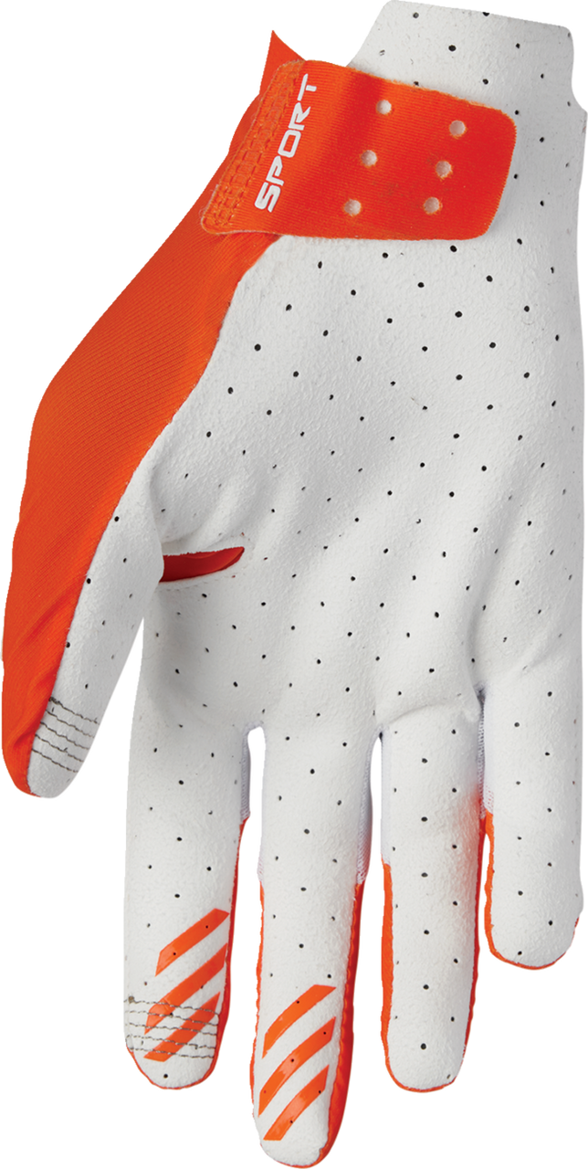 Thor 2025 SPORTMODE Vented Gloves Iconic Orange