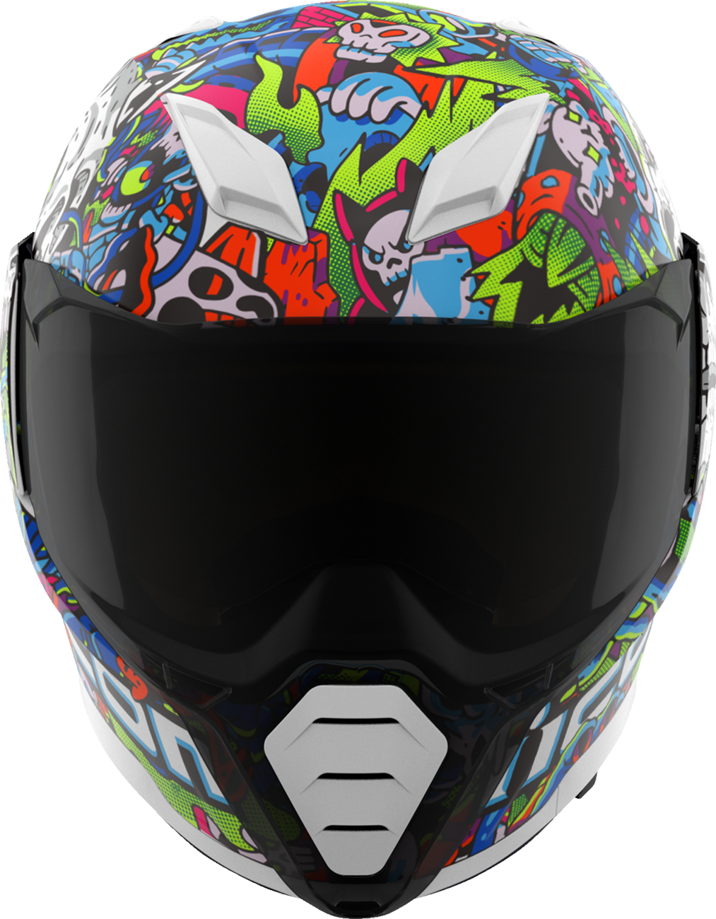 ICON Ultraflite MIPS Helmet Doodle 3 Blue