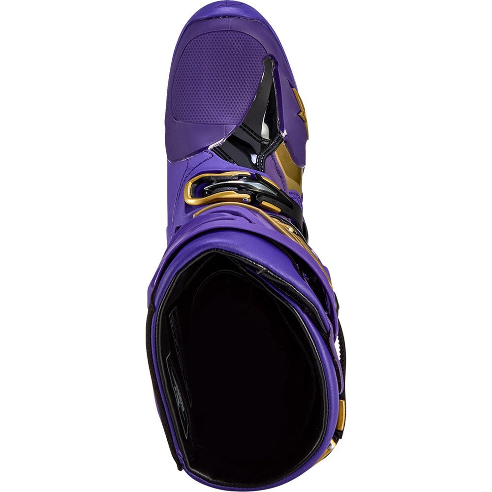 Alpinestars Limited Edition Salt Lake Tech 10 Boots Purple/Gold/Black