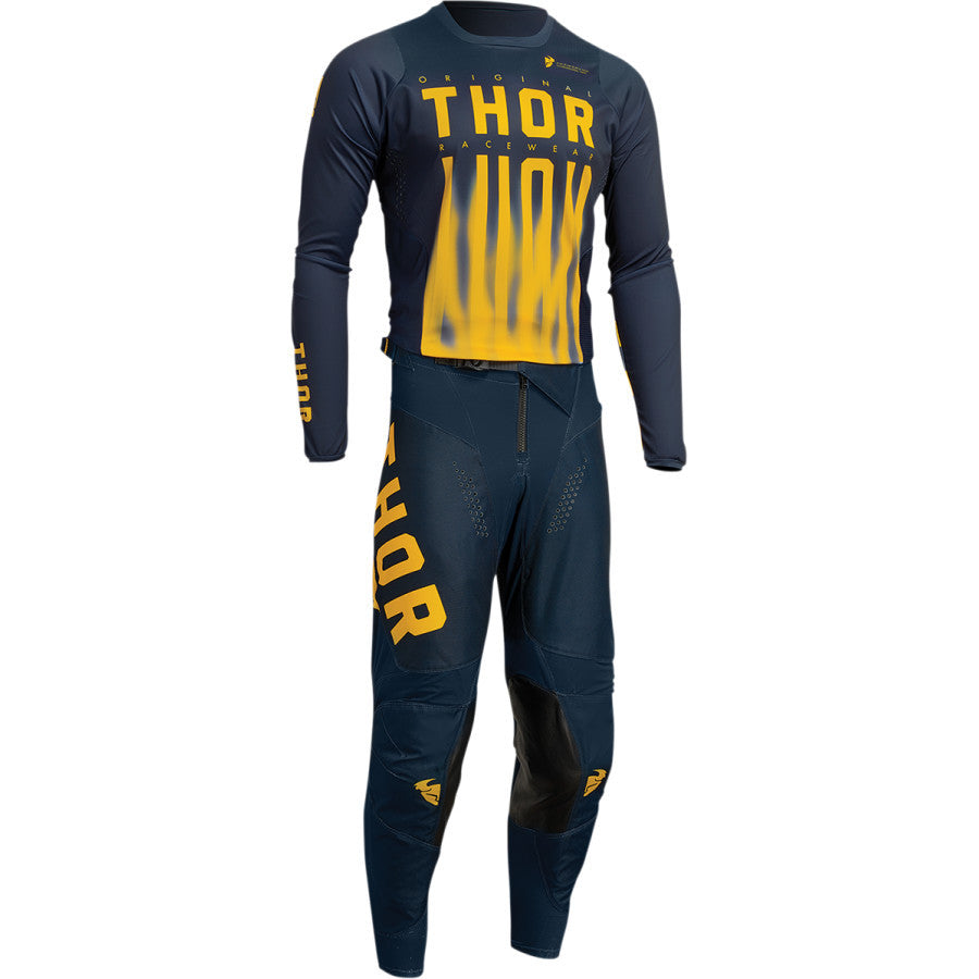 Thor 2022 Pulse Vapor Jersey Pant Combo Midnight/Lemon
