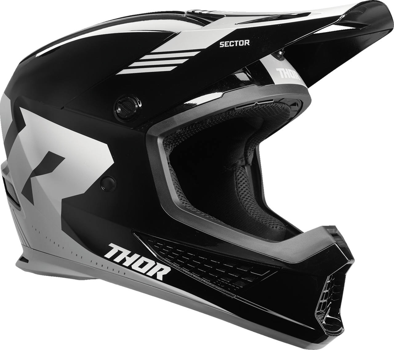 Thor Sector 2 Carve Helmet - Black/White