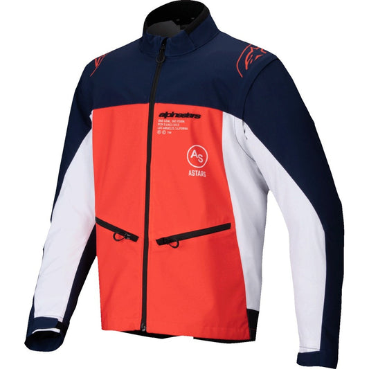 Alpinestars Lite-Dura Softshell Jacket Navy/Orange/White