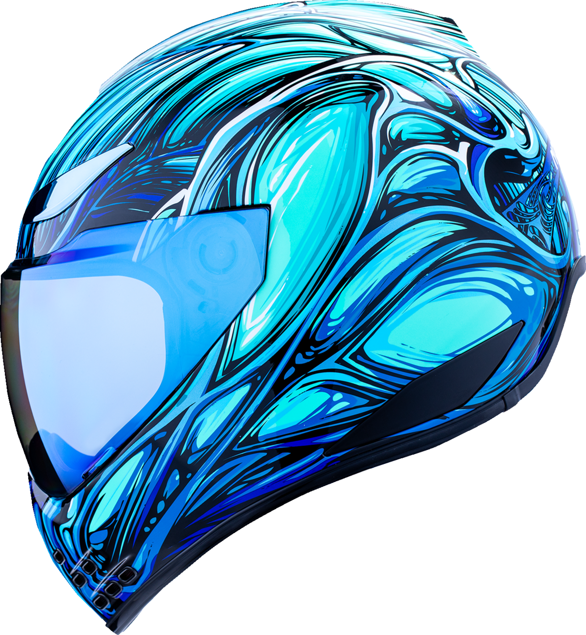 ICON Domain Full Face Helmet Nouveau Blue