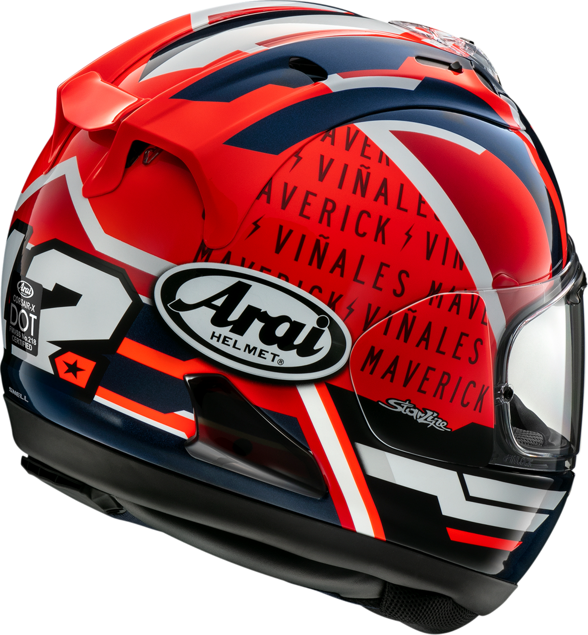 Arai Corsair-X Vinales-6 Full Face Motorcycle Helmet