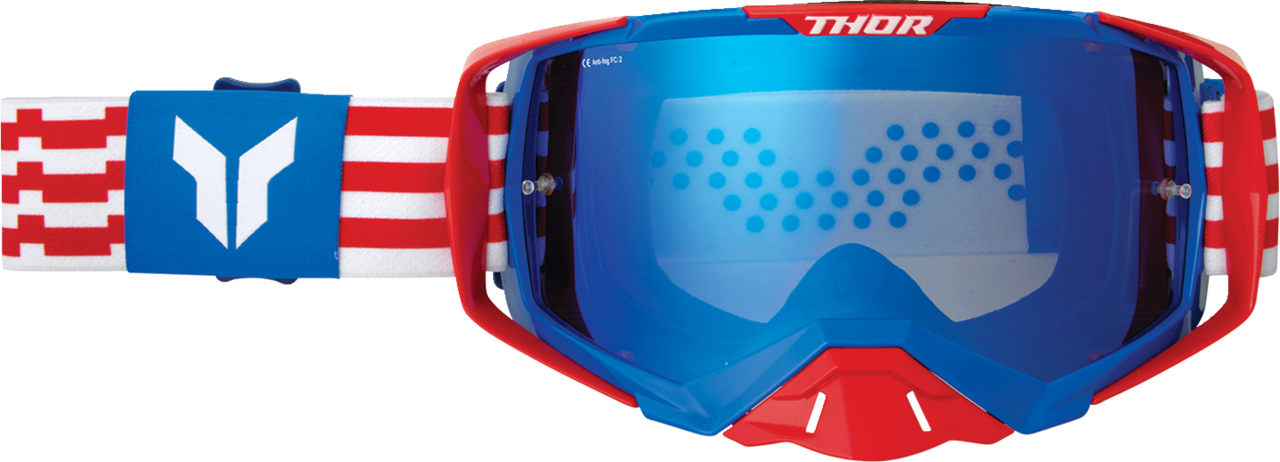 Thor Activate Goggle Patriot Red/White/Blue