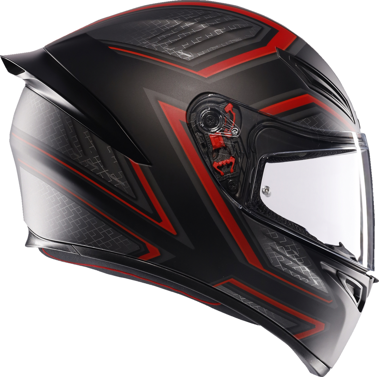 AGV K1 S Full Face Helmet Sling Matte Black/Red