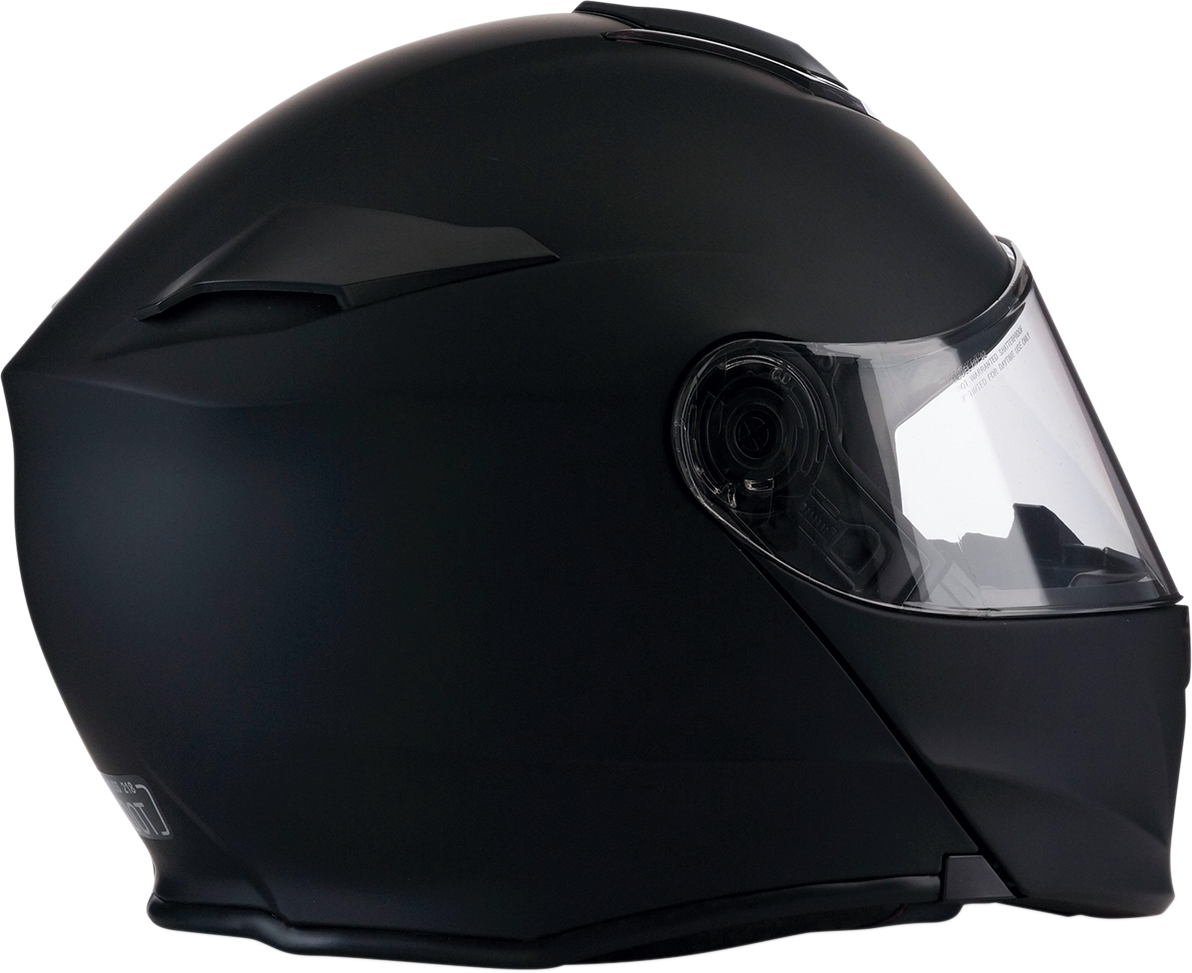 Z1R Solaris Modular Helmet Flat Black