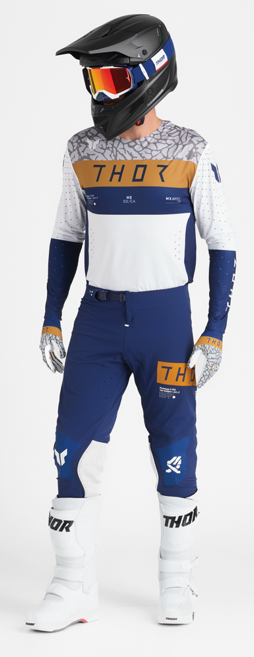 Thor 2025 Sportmode Jersey Pant Combo Bravo Navy/White