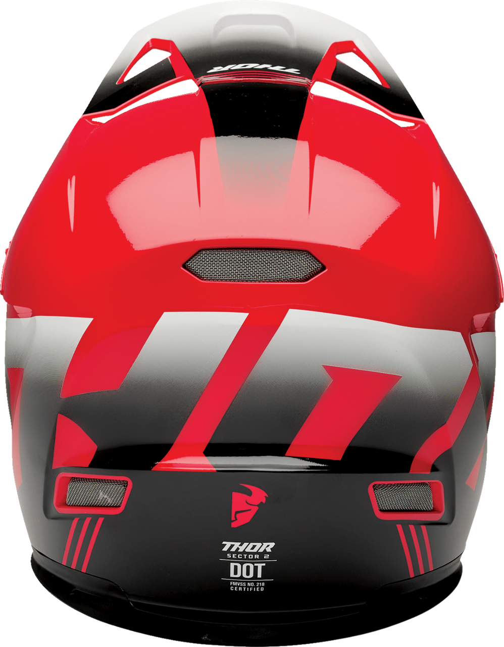 Thor Sector 2 Carve Helmet - Red/White