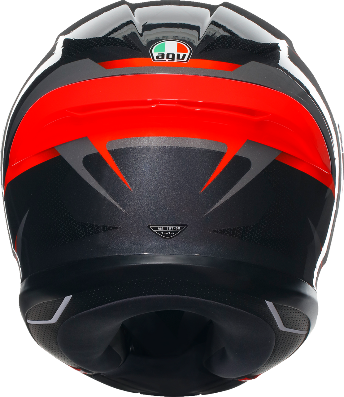 AGV K6 S Helmet Slashcut Black/Gray/Red