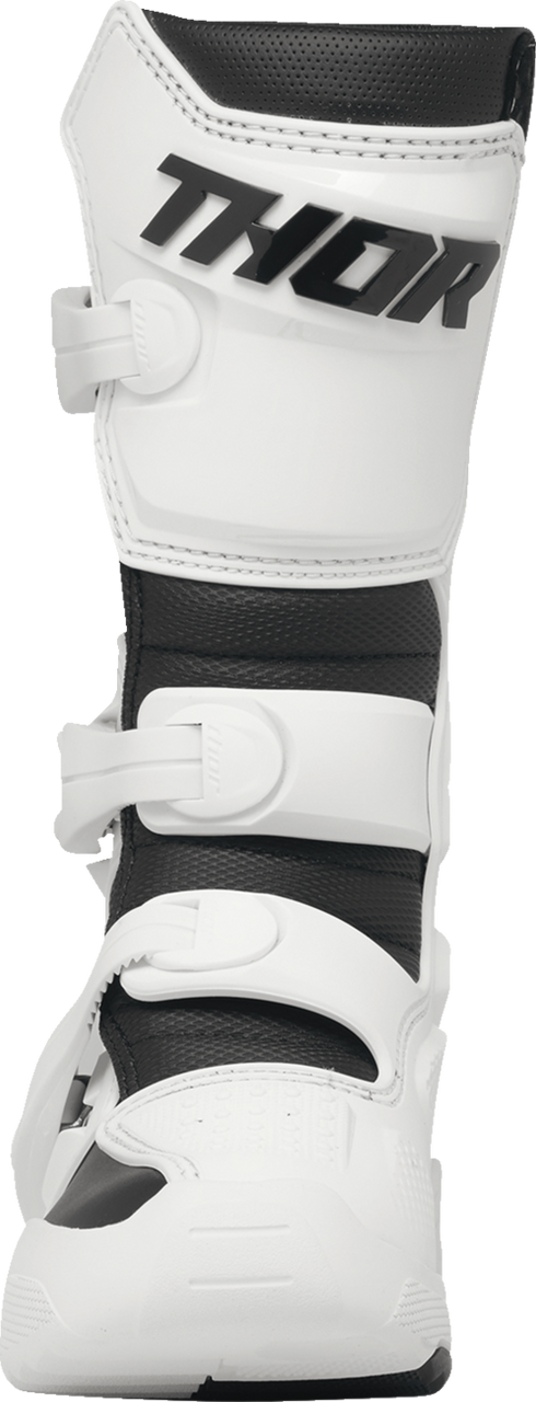 Thor Youth Blitz XR Boots - White/Black